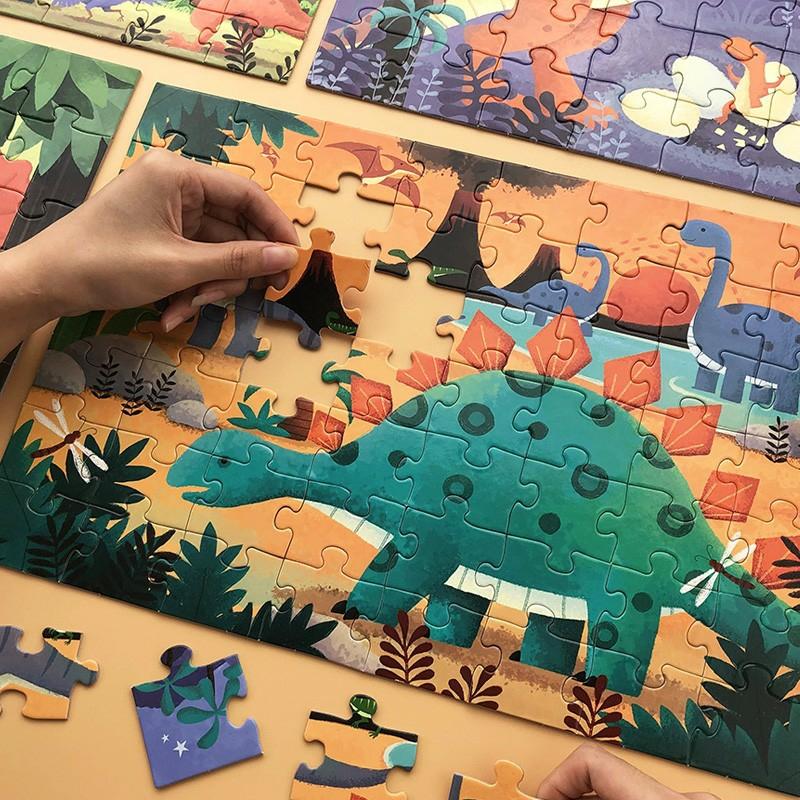 Puzzle Dinozaurów Dla Dzieci Od 3 Do 6 Lat, 100 Elementów, Dla Chłopców I Dziewczynek, Edukacyjna Zabawka Przedszkolna.  |  Zabawki Animacyjne Dla Dzieci Zabawki Animacyjne Dla Dzieci Zabawki Animacyjne Dla Dzieci