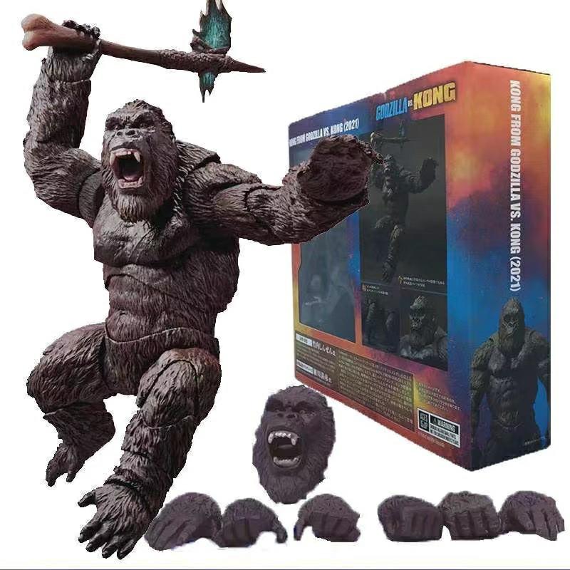 Shm Godzilla Kontra King Kong 2: Wzlot Imperium – Model Figurki Z Ruchomymi Częściami, Zabawka Dla Dzieci, Prezent Z Dinozaurami I Gorylami  |  Zabawki Animacyjne Dla Dzieci Zabawki Animacyjne Dla Dzieci Zabawki Animacyjne Dla Dzieci